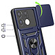 Acheter Avizar Coque pour Oppo Find X9 Antichoc avec Cache Caméra Pivotant et Bague Support