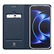 Dux Ducis Étui pour Xiaomi 17 Ultra Série Skin Pro avec Porte-carte et Support Vidéo Bleu nuit pas cher