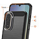 Avis Avizar Coque pour Redmi A7 Pro en Silicone Effet Carbone Texture Brossée
