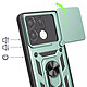 Acheter Avizar Coque pour Oppo Find X9 Antichoc avec Cache Caméra Pivotant et Bague Support