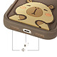 Acheter Avizar Coque pour iPhone 11 avec Motifs Capybara Kawaii en 3D et Contour Surélevé