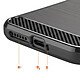 Acheter Avizar Coque pour Xiaomi 17 Ultra en Silicone Effet Carbone Texture Brossée