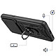 Avis Avizar Coque pour Motorola Signature avec Bague Support et Cache Caméra Coulissant