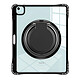 Avizar Coque pour iPad Pro 11 2026 en Silicone Antichoc avec Poignée et Bandoulière - Coque antichoc noire spécialement ajustée pour les dimensions de l'Apple iPad Pro 11 2026