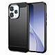 Avizar Coque pour Oppo Reno 15 en Silicone Effet Carbone Texture Brossée Cette coque pour Oppo Reno 15 combine un design effet carbone avec une texture brossée élégante