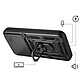 Avis Avizar Coque pour Xiaomi 17 avec Bague Support et Cache Caméra Coulissant