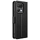Avizar Étui pour Realme 16 Pro Effet Cuir Texturé avec Miroir et Porte-cartes - Housse de protection intégrale noire de marque Avizar sur mesure pour Realme 16 Pro