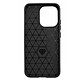 Avizar Coque pour Oppo Reno 15 en Silicone Effet Carbone Texture Brossée pas cher