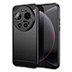 Avizar Coque pour Xiaomi 17 Ultra en Silicone Effet Carbone Texture Brossée Cette coque pour Xiaomi 17 Ultra combine un design effet carbone avec une texture brossée élégante