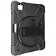 Avizar Coque pour iPad Air 11" M4 avec Poignée Rotative et Bandoulière Amovible Protection triple couche combinant polycarbonate rigide et silicone absorbant pour protéger contre les chocs, chutes et rayures