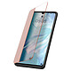 Étui Folio pour Huawei P30 avec Grande Fenêtre de Visualisation Rose champagne Étui folio avec une coque de maintien sur mesure interne, élaborée pour stabiliser votre Huawei P30