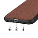 Acheter Avizar Coque pour Motorola Razr 70 Effet Cuir Croco avec Écran Externe Dégagé