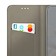 Avizar Étui à Rabat pour Motorola Edge 70 avec Porte-Carte et Support Vidéo pas cher