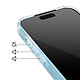 Avis Avizar Coque pour iPhone 11 avec Motif Raisin en Relief 3D et Contour Surélevé