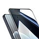 iMak Verre Trempé pour Motorola Signature Anti-Espion et Antichoc Noir transparent pas cher