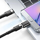 Blue Star Mini Adaptateur USB-C vers Micro-USB pour Charge et Synchronisation Noir pas cher