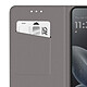 Avizar Étui à Clapet pour Motorola Edge 70 avec Texture Tissée et Support Vidéo pas cher