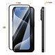 Avizar Protection d'Écran pour iPhone 15 Pro en Verre Trempé 0.40mm Haute Résistance pas cher