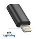 Acheter Blue Star Adaptateur Convertisseur USB-C vers Lightning pour iPhone et iPad Noir