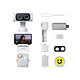 INSTA360 Caméra Luna Ultra Blanc - Pack Créateur MATERIEL PROVENANCE FRANCE. Emballage securisé de vos commandes. Livré avec Facture dont TVA.