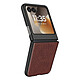 Avizar Coque pour Motorola Razr 70 Effet Cuir Croco avec Écran Externe Dégagé - Conception pliable sur mesure parfaitement ajustée au smartphone Motorola Razr 70 afin de sécuriser ses deux facettes contre les chocs du quotidien.