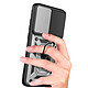 Avizar Coque pour Motorola Edge 70 Fusion avec Bague Support et Cache Caméra Coulissant pas cher