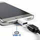 Avis Blue Star Mini Adaptateur USB-C vers Micro-USB pour Charge et Synchronisation Argent