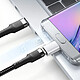 Blue Star Mini Adaptateur USB-C vers Micro-USB pour Charge et Synchronisation Argent pas cher