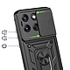 Avis Avizar Coque pour Motorola Edge 70 Fusion avec Bague Support et Cache Caméra Coulissant