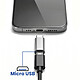 Avis Blue Star Adaptateur Convertisseur OTG Micro-USB Femelle vers USB-C Mâle Argent