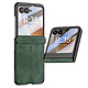Coque pour Motorola Razr 70 avec Verre Trempé Écran Externe Antichoc Vert - Protection intégrale sur mesure développée exclusivement pour sécuriser le châssis et les composants sensibles de votre Motorola Razr 50, 60 et 70 au quotidien.