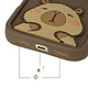 Acheter Avizar Coque pour iPhone 16e avec Motifs Capybara Kawaii en 3D et Contour Surélevé