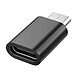 Blue Star Mini Adaptateur USB-C vers Micro-USB pour Charge et Synchronisation Noir Adaptateur convertisseur USB-C vers Micro-USB conçu pour recharger et synchroniser vos appareils nomades