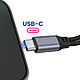 Avis Blue Star Répartiteur USB-C Double Port avec Charge 25W et Audio DAC Noir
