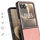 Avis Avizar Coque Clapet pour Motorola Razr 70 Ultra Protection Pliable Rigide Effet Cuir