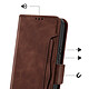 Avis Avizar Étui Folio pour Honor 600 / 600 Pro Design Vintage avec Fonction Support Vidéo