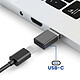Avis Blue Star Adaptateur USB-C Femelle vers USB 3.0 Mâle Haute Vitesse 5Gbps Noir