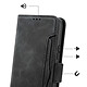 Avis Avizar Étui Folio pour Honor 600 / 600 Pro Design Vintage avec Fonction Support Vidéo