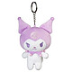 Sanrio - Porte-clés peluche Kuromi Kawaii 12 cm Porte-clés peluche Sanrio Kuromi Kawaii 12 cm.