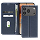 Avizar Étui Portefeuille pour Honor 600 / 600 Pro Série Chesterfield avec Support - Cet étui série Chesterfield bleu nuit offre une protection complète contre rayures, chocs et usure quotidienne pour votre Honor 600 et 600 Pro