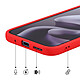 Acheter Avizar Coque pour Motorola Moto G67 Soft-Touch en Silicone Série Fast Cover