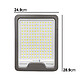 Acheter Avizar Projecteur Solaire LED 16 W avec Panneau Solaire 20 W et Détection Automatique