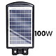 Acheter Avizar Lampadaire Solaire 100W avec Capteur crépusculaire et Détecteur de Mouvement