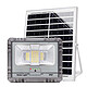 Avizar Projecteur Solaire LED 10W IP67 avec Batterie 10000mAh  avec Panneau 12W Compatible éclairage extérieur, ce projecteur solaire LED 10W assure une forte luminosité