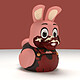 Silent Hill - Mini figurine Tubbz Robbie the Rabbit 5 cm Mini figurine Tubbz Silent Hill Robbie the Rabbit 5 cm.