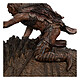 Le Seigneur des Anneaux - Statuette Sharkû on Warg 18 cm pas cher