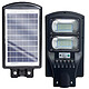 Avizar Lampadaire Solaire 100W avec Capteur crépusculaire et Détecteur de Mouvement Le lampadaire solaire fournit un éclairage LED puissant de 100W pour une grande surface extérieure