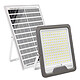 Avizar Projecteur Solaire LED 16 W avec Panneau Solaire 20 W et Détection Automatique Éclairage puissant 16W assurant une visibilité optimale avec lumière blanche froide 9000K, idéal pour sécuriser efficacement les espaces extérieurs