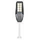 Avizar Lampe Solaire LED 8W avec Détecteur de Mouvement et Batterie 10000mAh Cette lampe solaire LED assure un éclairage autonome grâce à une batterie intégrée et un panneau solaire arrière permettant un fonctionnement sans alimentation externe