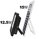 Avizar Projecteur LED 12.5W Extérieur 9000K avec Panneau Solaire 15W pas cher